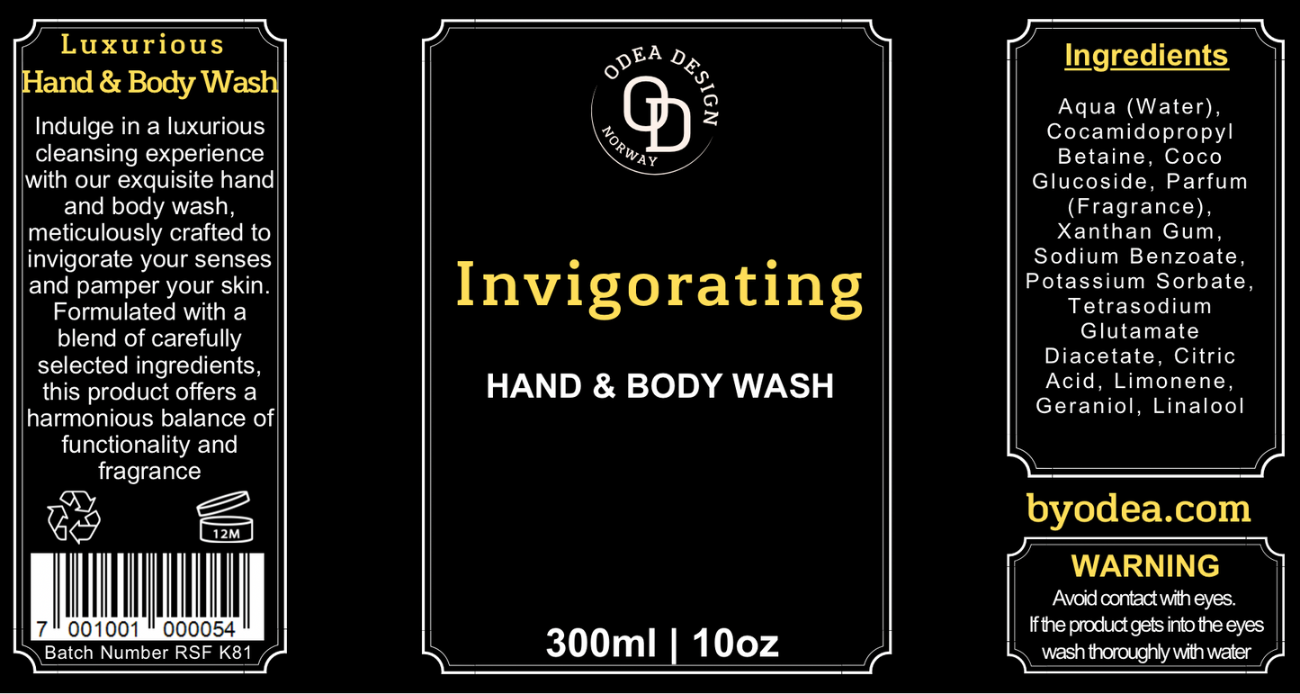 BY ODEA Invigorating håndsåpe