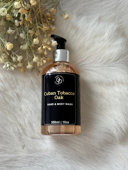 BY ODEA Cuban Tobacco & Oak hand & body wash