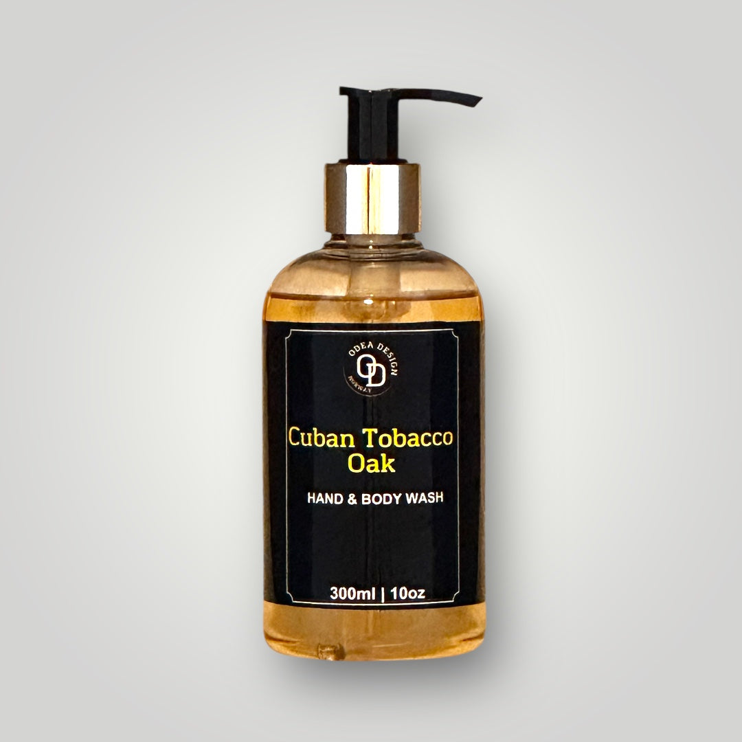 BY ODEA Cuban Tobacco & Oak hand & body wash